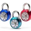Master Lock Combination Padlock 1561DAST Cut Resistant Anodized 1 Pack-4