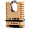 Master Lock ProSeries Brass Padlock 2-1/4" Wide Combination Lock 1177D-1