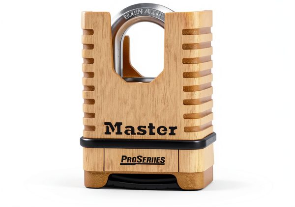 Master Lock ProSeries Brass Padlock 2-1/4" Wide Combination Lock 1177D-1