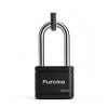Puroma Keyed Padlock with 2 Keys Alike, 1.8 Inch Locker Lock 40mm Heavy-Duty Locks for Gate Fence Hasp Cabinet Toolbox School Gym Locker (Black)-7