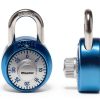 Master Lock Combination Padlock 1561DAST Cut Resistant Anodized 1 Pack-6