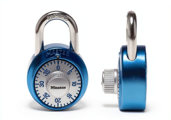 Master Lock Combination Padlock 1561DAST Cut Resistant Anodized 1 Pack-6