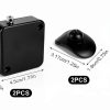 BOXOB Retractable Remote Control Tether Locks 2pcs 6.56ft Leash-1