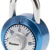 Master Lock Combination Padlock 1561DAST Cut Resistant Anodized 1 Pack-0