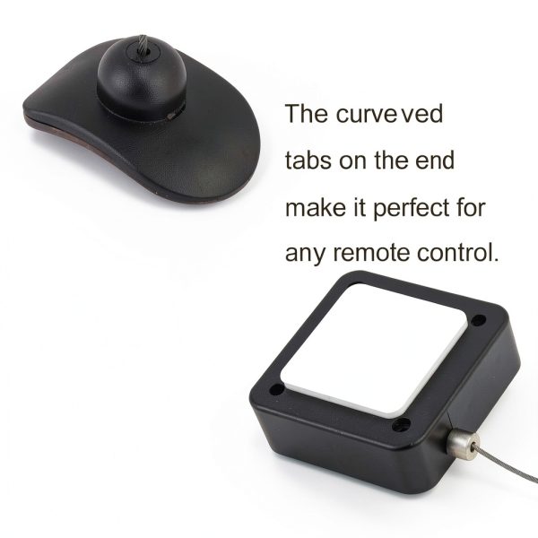 BOXOB Retractable Remote Control Tether Locks 2pcs 6.56ft Leash-3