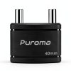 Puroma Keyed Padlock with 2 Keys Alike, 1.8 Inch Locker Lock 40mm Heavy-Duty Locks for Gate Fence Hasp Cabinet Toolbox School Gym Locker (Black)-6