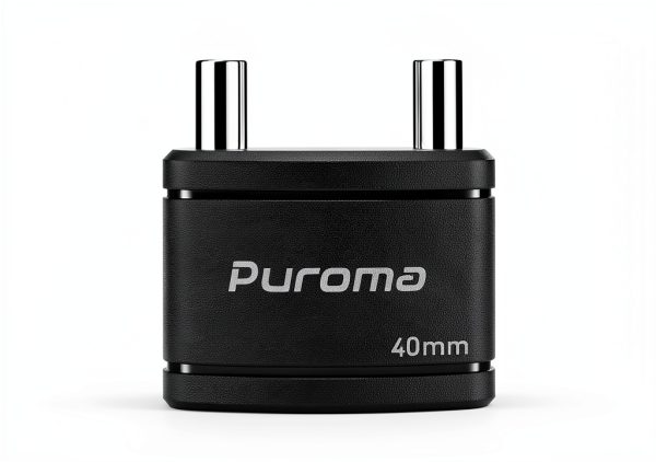 Puroma Keyed Padlock with 2 Keys Alike, 1.8 Inch Locker Lock 40mm Heavy-Duty Locks for Gate Fence Hasp Cabinet Toolbox School Gym Locker (Black)-6