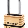 Master Lock Brass ProSeries 2-1/4" Heavy-Duty Combination Padlock-0