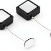BOXOB Retractable Remote Control Tether Locks 2pcs 6.56ft Leash-0