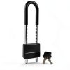 Master Lock 527D Adjustable Shackle Padlock Black 2" Wide Two Keys-2