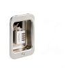 Master Lock Combination Padlock 643D Set Your Own Combo Silver 1 Pack-1