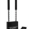 Master Lock 527D Adjustable Shackle Padlock Black 2" Wide Two Keys-0