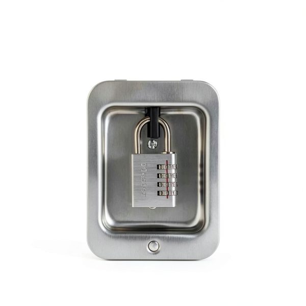 Master Lock Combination Padlock 643D Set Your Own Combo Silver 1 Pack-5