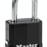 Master Lock Magnum Heavy Duty Outdoor Padlock with Key, Weather-0