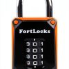 Gym Locker Lock FortLocks 4-Digit Heavy-Duty Combination Padlock-0