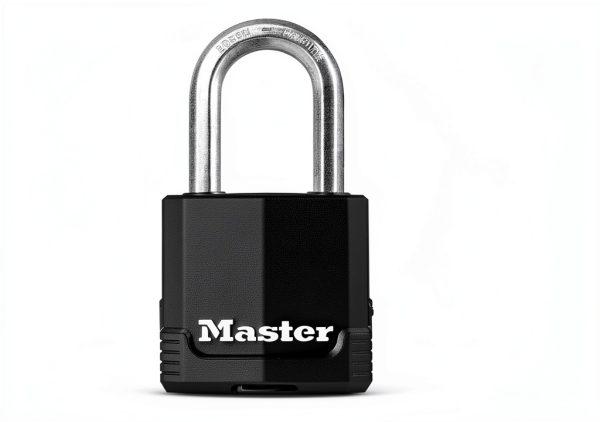 Master Lock Magnum Heavy Duty Outdoor Padlock with Key, Weather-1