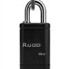 Puroma 2 Pack Keyed Padlock with 3 Keys Alike, 1.1 Inch Locker Lock 40mm Heavy-Duty Locks for Gate Fence Hasp Cabinet Toolbox School Gym Locker (Black)-6