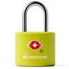 4 Pack TSA Approved Travel Luggage Locks with Keys, Solid Brass Copper Keyed Padlock, ABS Plastic Covered Small Locks for Suitcase, Backpack, Gym Locker, Jewelry Box-by GIVERARE-1