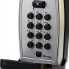 Master Lock Wall Mount Key Lock Box, 5-Key Capacity, 5423EC Black-0