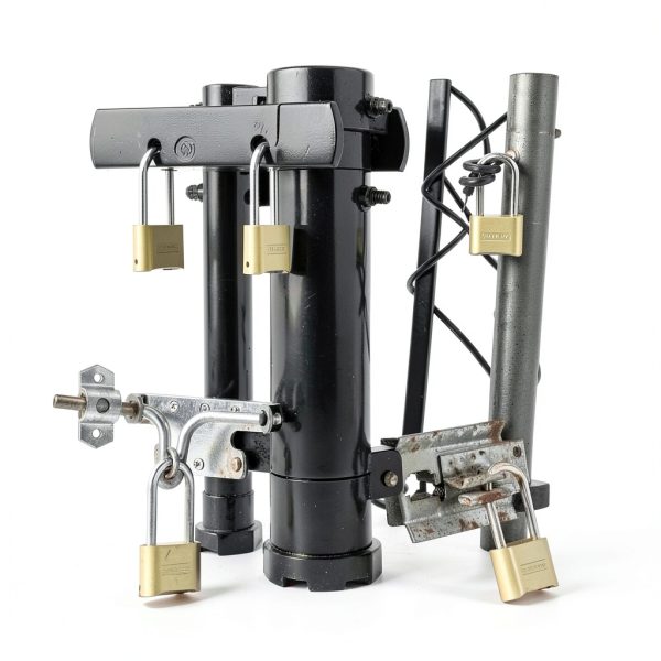 Master Lock Brass Combination Lock, Gate Lock for Outdoor Fence or Shed, Customizable Combination Padlock with Extended 2-1/4-Inch-Long Shackle, 2 Pack, 175LHEC2-1