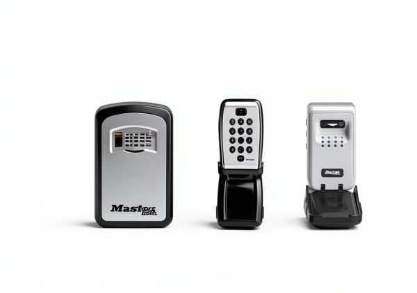 Master Lock Wall Mount Key Lock Box, 5-Key Capacity, 5423EC Black-5