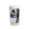 Master Lock Blue Vinyl Covered Aluminum Keyed Padlock, Small Lock for Gym or School Locker can be Used Indoors or Outdoors, 142DCM-1