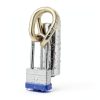 SEPOX® 2PCS Heavy Duty Padlock Keyed Alike, 40MM 1-9/16" Laminated Steel Lock Body, 2-3/8" Extra Long Shackle, Ideal for Gym Locker, Sheds, Gate, Warehouse, Tool Box, Hasp (4 Keys Same)-4