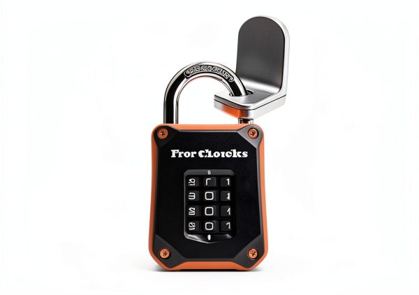 Gym Locker Lock FortLocks 4-Digit Heavy-Duty Combination Padlock-6